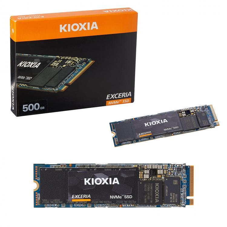 KIOXIA EXCERIA SOLID STATE DRIVE SSD 500GB M.2 NVMe PCIe 3.1 LRC10Z500GG8