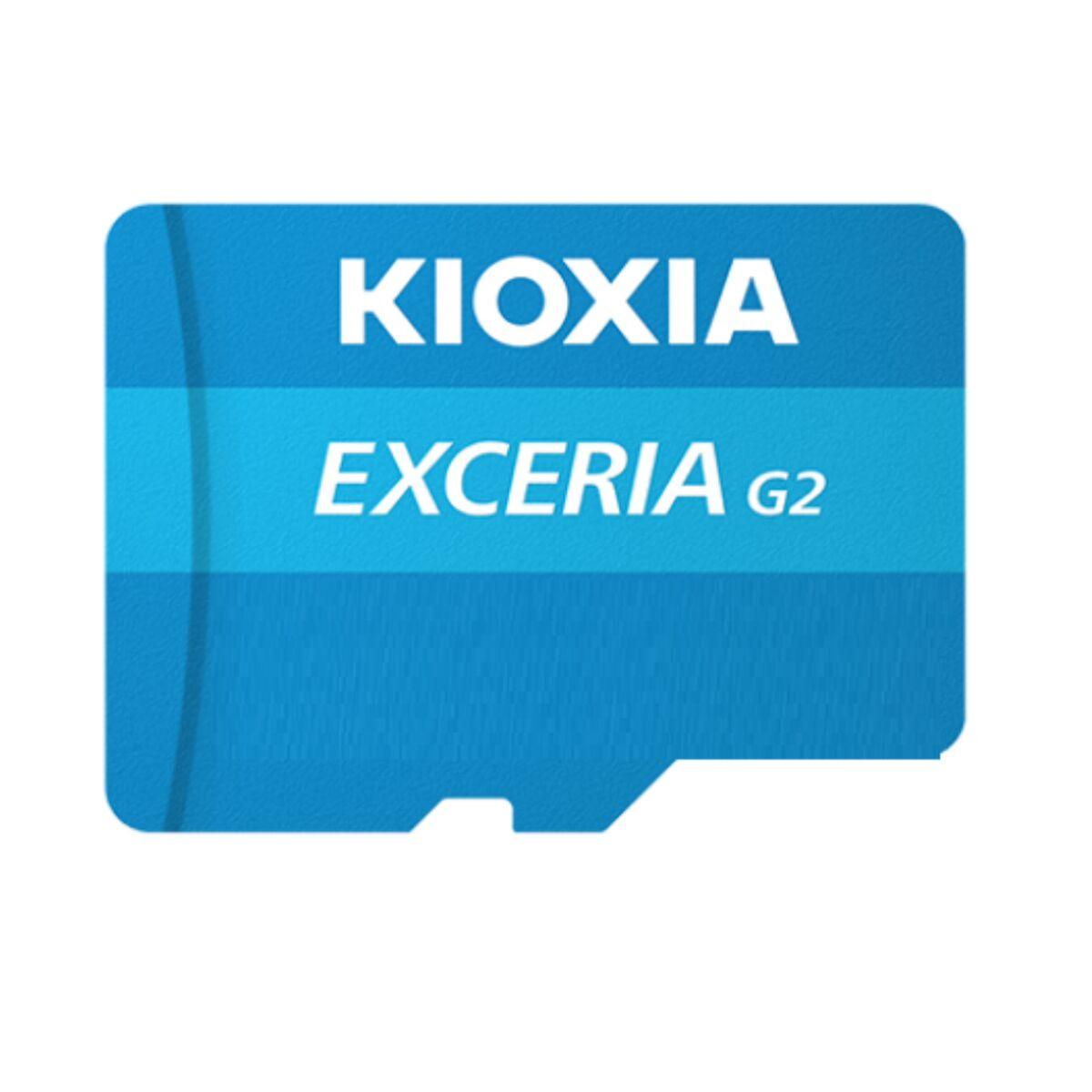 Kioxia EXCERIA G2 32 GB MicroSDHC UHS-III Classe 10 (KIOXIA microSD-Card Exceria 32GB Gen2)