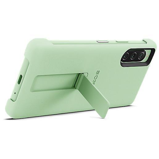 Sony XQZCBDCG.ROW custodia per cellulare 15,5 cm [6.1] Cover Verde (Xperia 10 V Cover - Green)