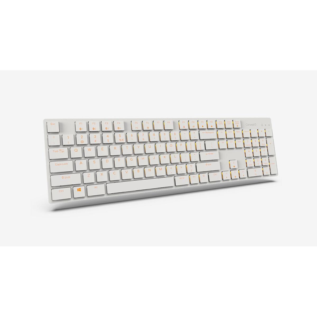 Tastiera e Mouse Wireless Acer GP.ACC11.013 Bianco QWERTY