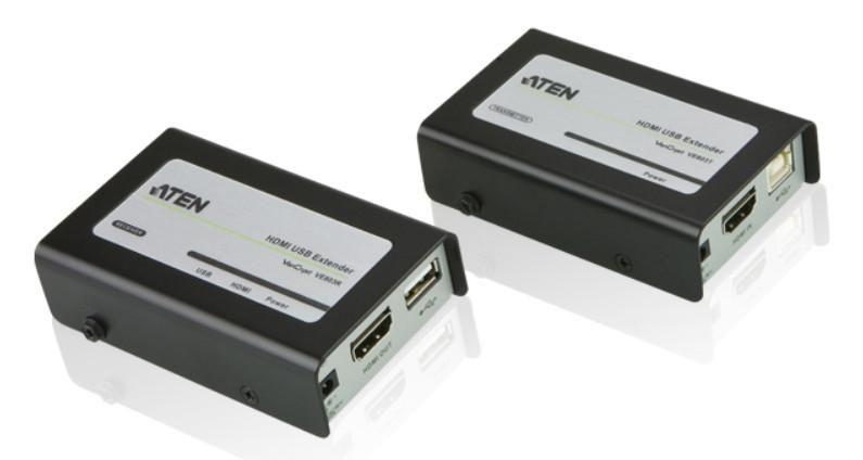 Aten USB & HDMI Extender CAT5e/6 , USB2.0 Full Speed (12Mbit/s) 1080P 40 meters / 1080i 60 meters