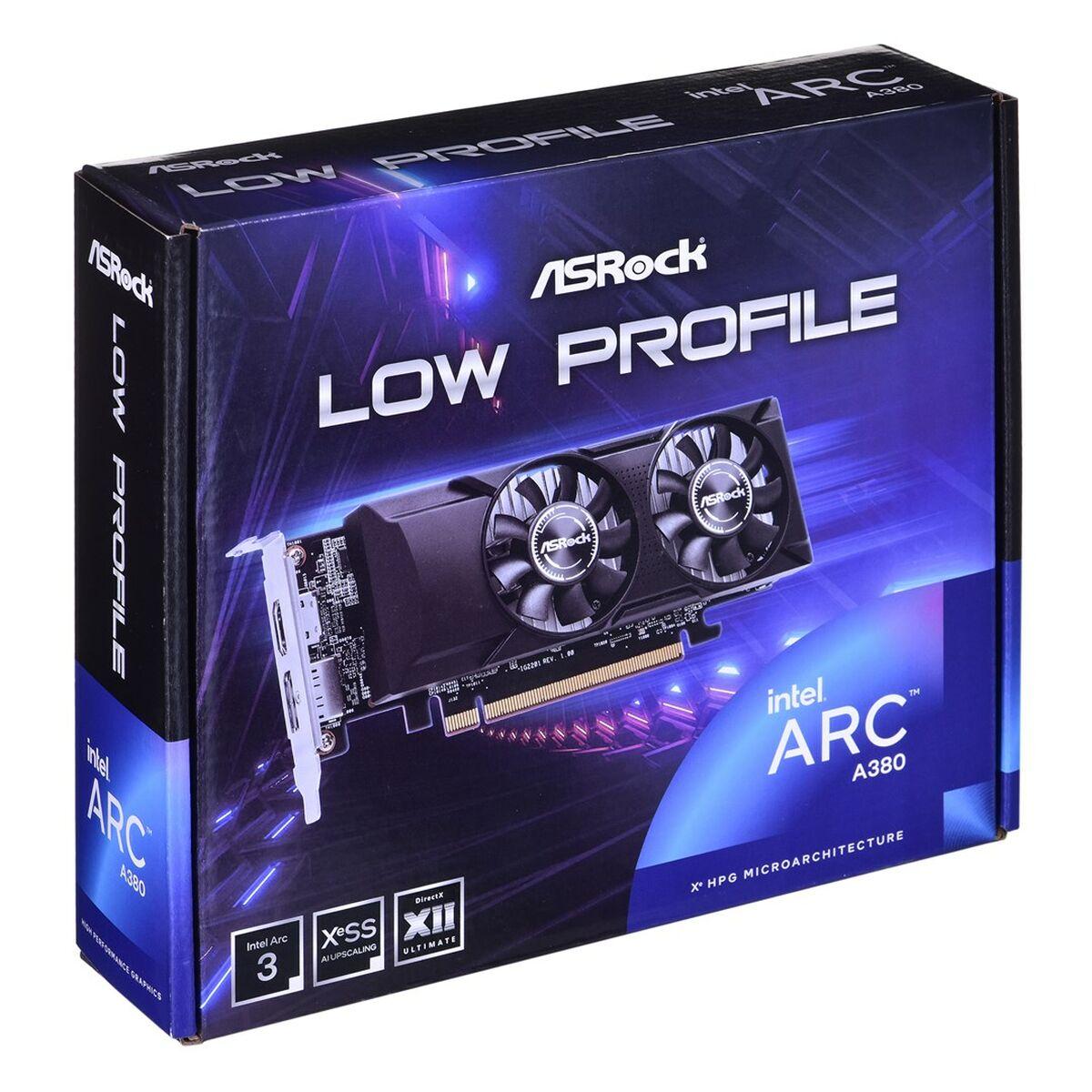 KARTA GRAFICZNA ASROCK ARC A380 LOW PROFILE 6GB