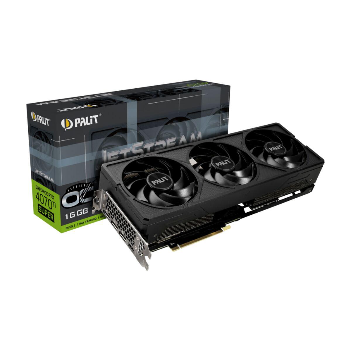 CARTE GRAPHIQUE NVIDIA PALIT GEFORCE RTX 4070 TI SUPER JETSTREAM OC 16GO