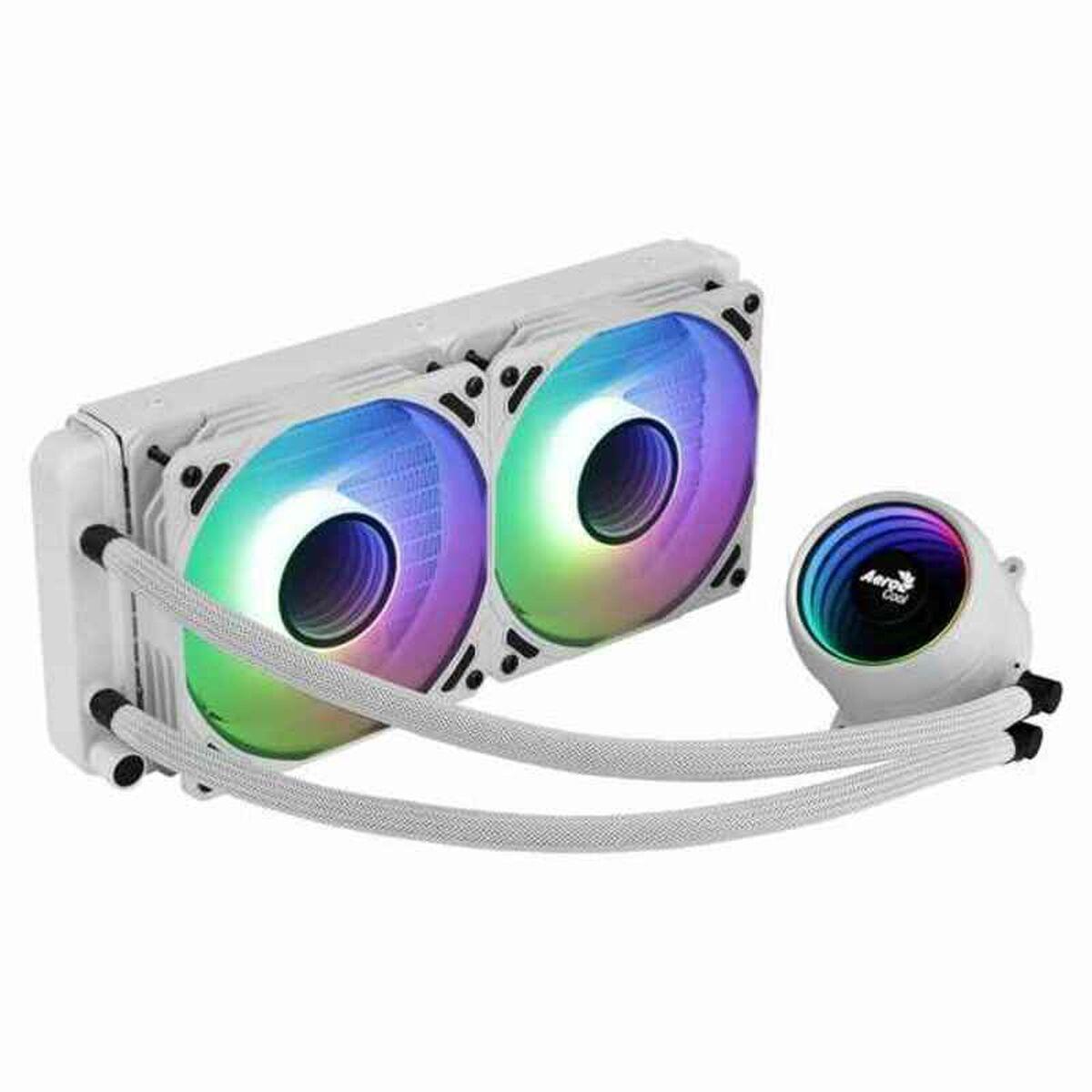 KIT WATERCOOLING AIO AEROCOOL MIRAGE L240 RGB (BLANC)