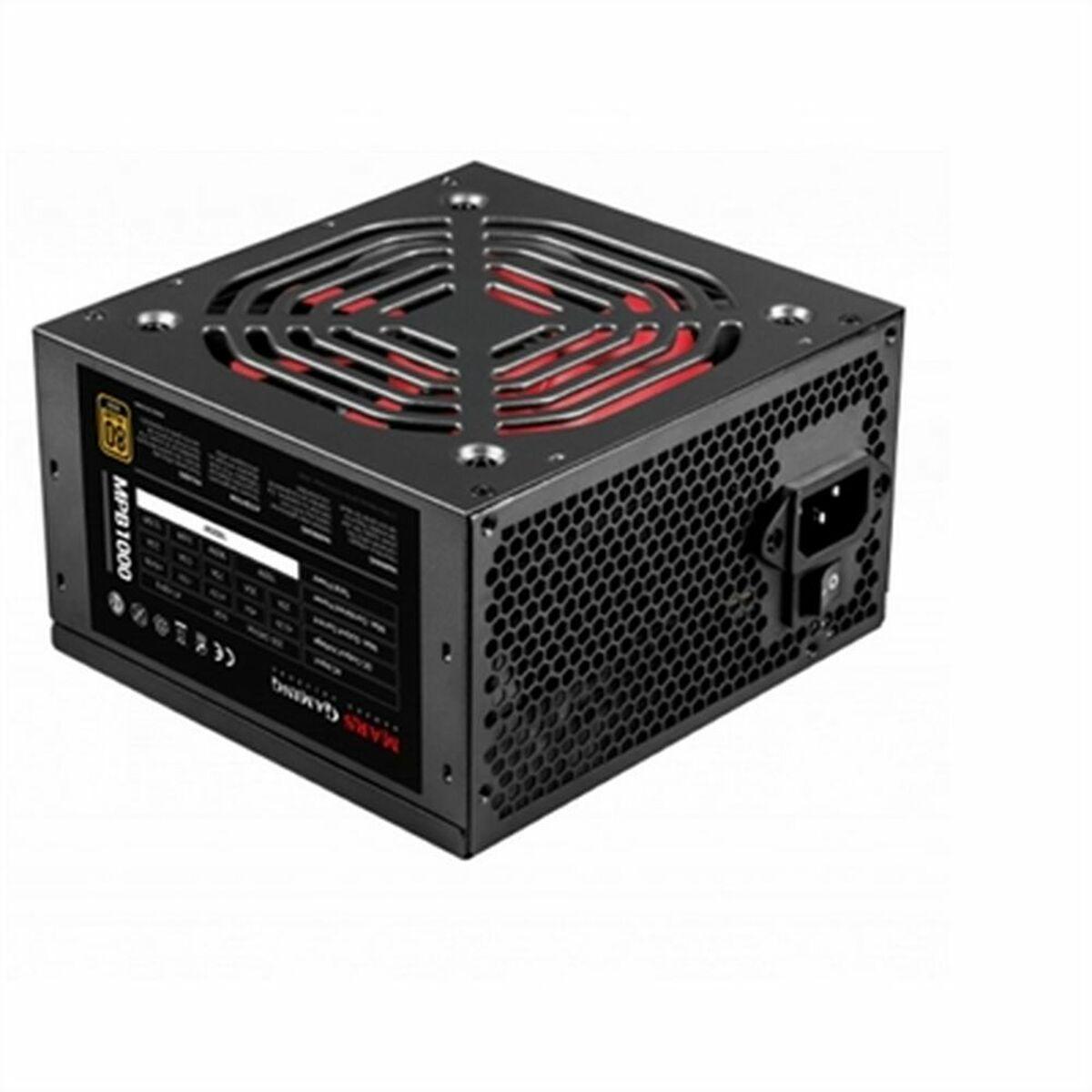 Mars Gaming MPB1000 alimentatore per computer 1000 W 20+4 pin ATX ATX Nero