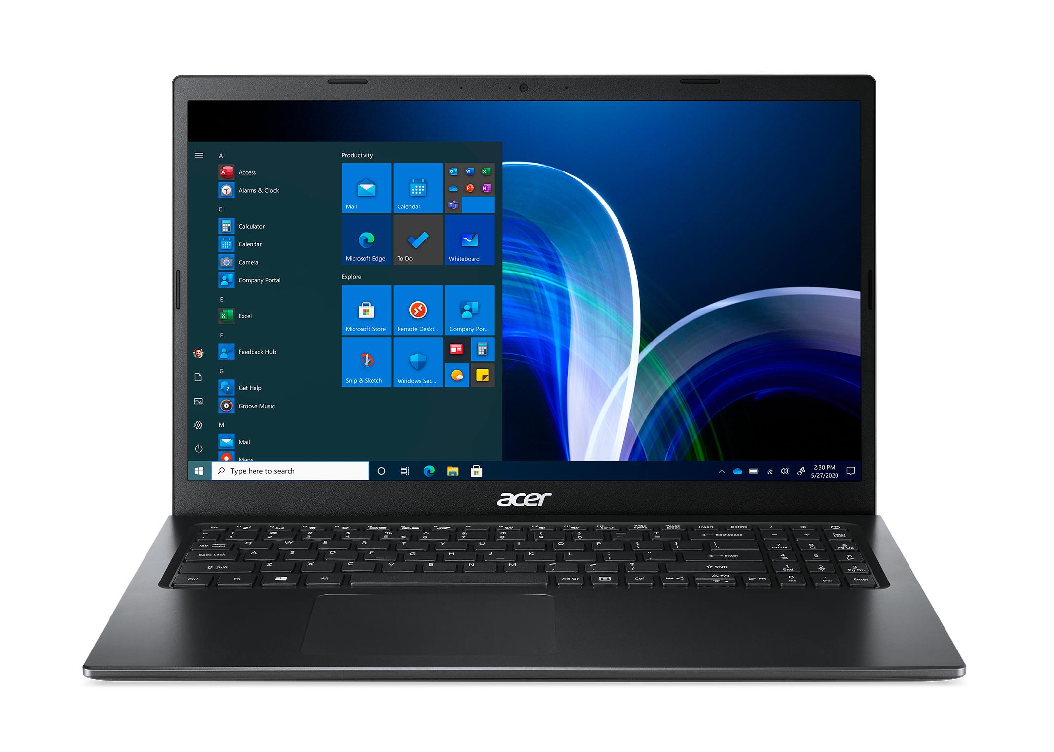 ACER COMPUTER PORTATILE EXTENSA 15 EX215-54 I3-1005G1 15.6" NX.EGJEB.00Y 8/256GB SSD ANTRACITE NERO