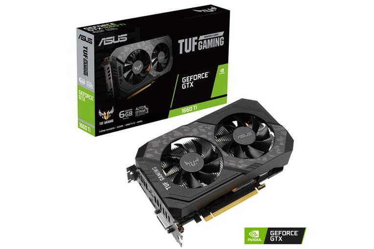 ASUS SCHEDA VIDEO VGA NVIDIA GEFORCE GTX1660Ti EVO OC EDITION 6GB GDDR6 DVI-D/HDMI/DISPLAY-PORT TUF-GTX1660TI-O6G-EVO-GAMING