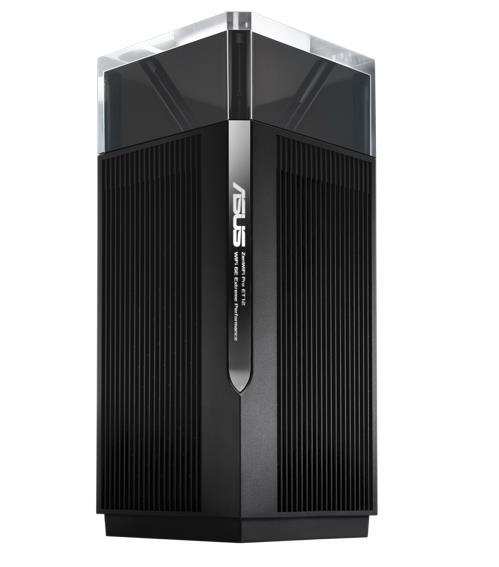 ASUS ZenWiFi Pro ET12 Tri-band [2,4 GHz/5 GHz/6 GHz] Wi-Fi 6E [802.11ax] Nero 3 Interno (Asus [ZenWiFi Pro ET12] AXE11000 Wi-Fi