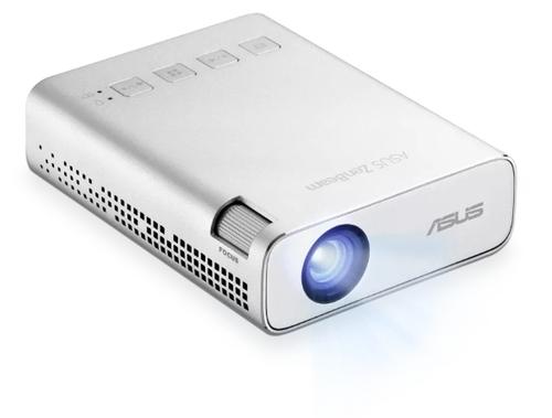 ASUS ZenBeam E1R videoproiettore Proiettore a raggio standard 200 ANSI lumen LED WVGA (854x480) Argento