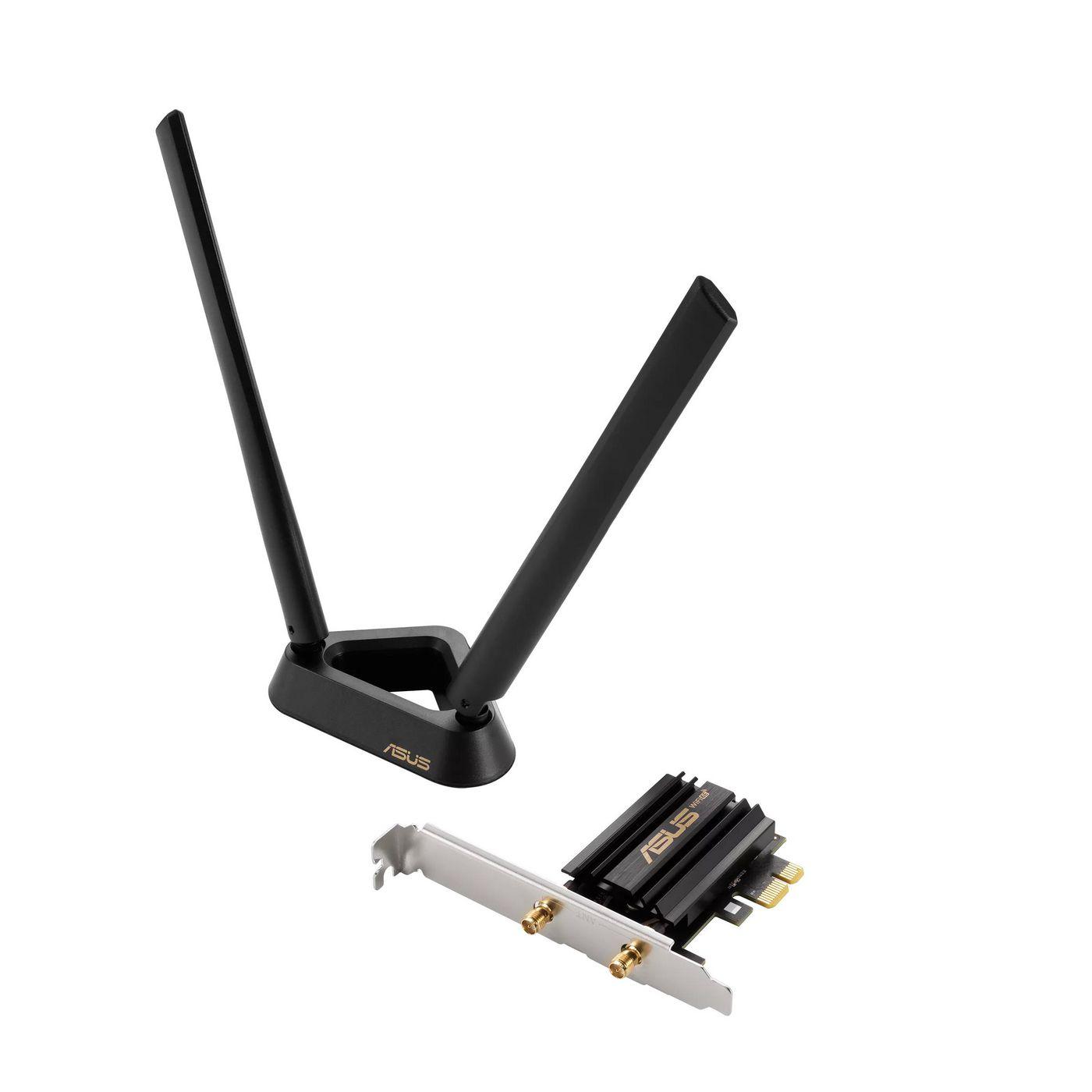 ASUS PCE-AXE59BT AXE5400 BT5.2 WLAN 2402 Mbit/s (ASUS NIC PCI-E WIFI 6E PCE-AXE59BT)