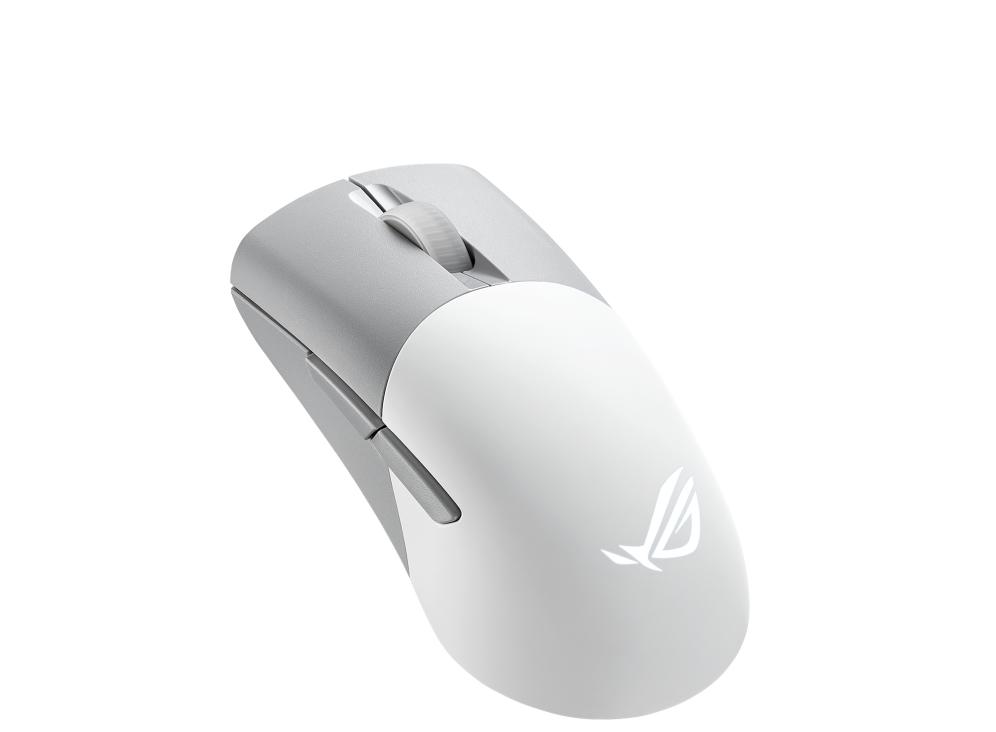 ASUS ROG Keris Wireless AimPoint mouse Mano destra RF Wireless + Bluetooth + USB Type-C Ottico 36000 DPI