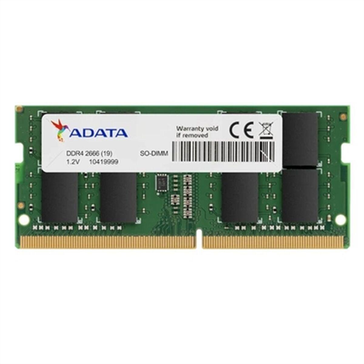 ADATA AD4S26664G19-SGN memoria 4 GB 1 x 4 GB DDR4 2666 MHz (ADATA Premier 4GB DDR4 2666MHz [PC4-21300] CL19 SODIMM Memory 512x1