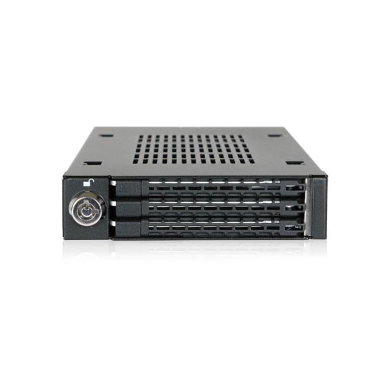 IcyDock ToughArmor MB993SK-B - Triple Bay 2.5? SAS/SATA HDD & SSD Mobile Rack For External 3.5? Drive Bay