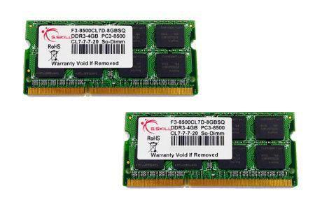 8GB DDR3-1066 SQ