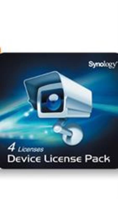 Synology Pacchetto Licenza per 4 IPCam (Surveillance Station) - Versione Elettronica