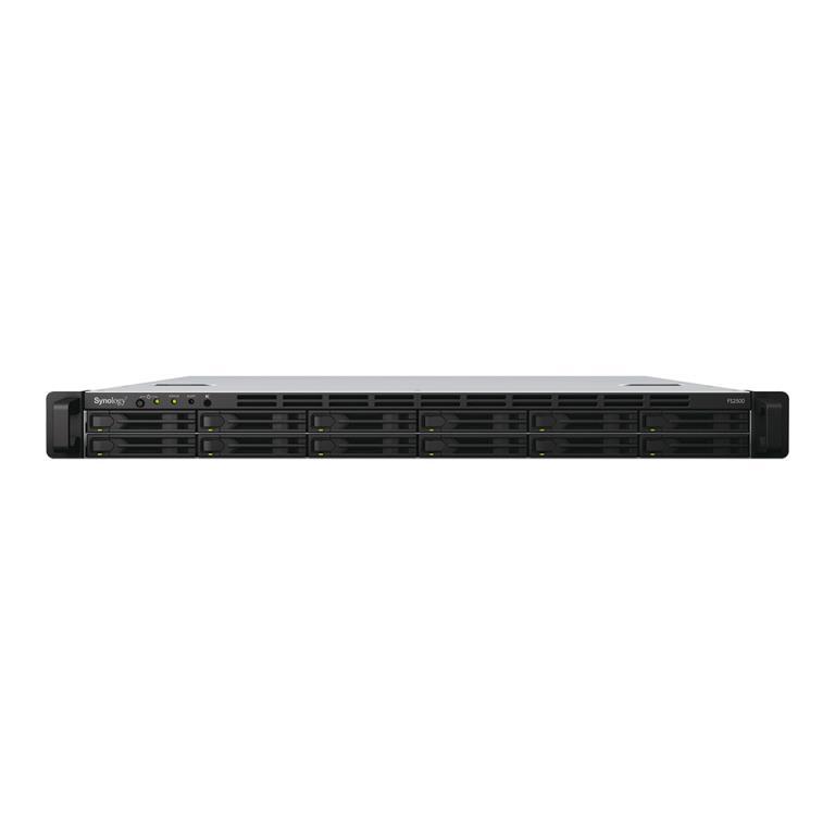 NAS Synology Rack ( 1U ) FS2500- Box vuoto - 12 baies 2.5" - Alimentazione ridondante