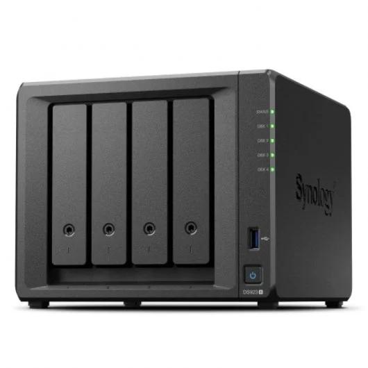 Synology DiskStation DS923 NAS Mini Tower Ryzen Embedded R1600 4 GB DDR4 48 TB HDD DiskStation Manager Nero (Synology DS923 NAS