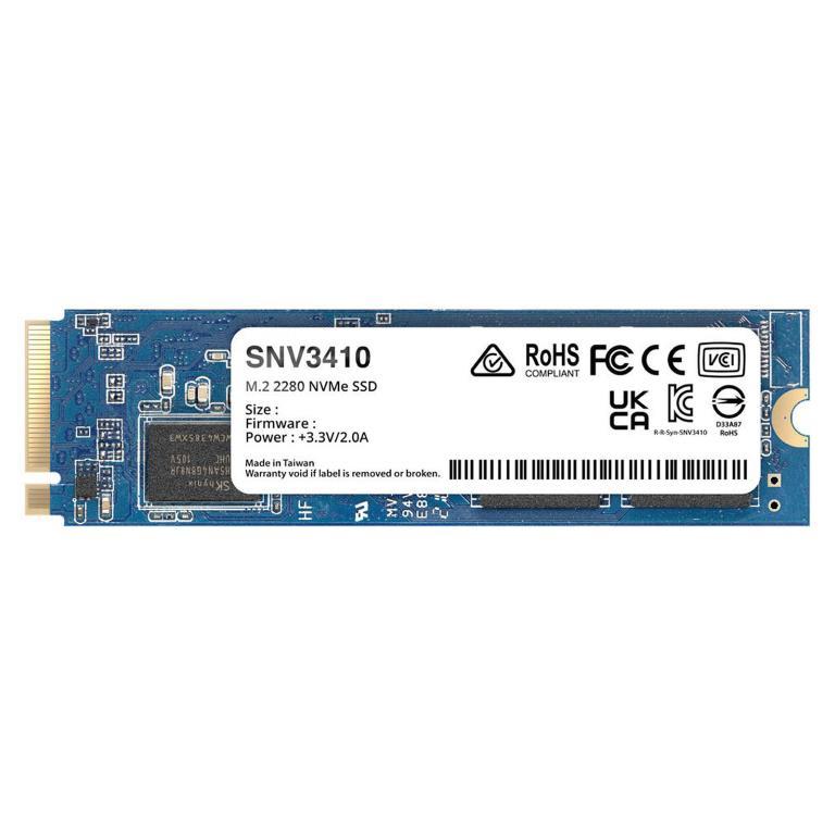 SSD NVMe M.2 2280 PCIe 3.0 ENTERPRISE VALUE 800GB SYNOLOGY - 0.68DWPD - garanzia 5 anni