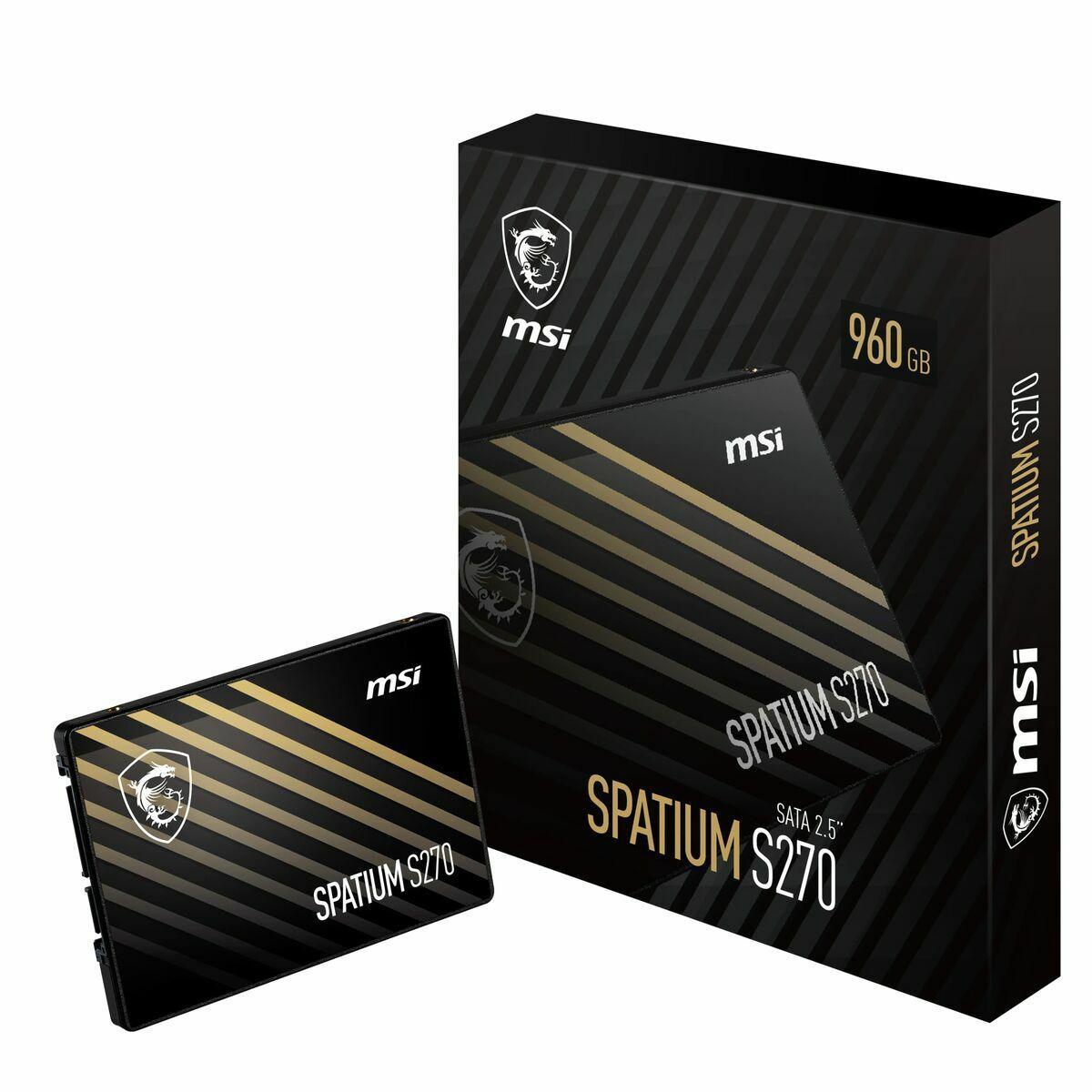 MSI SSD SPATIUM S270 SATA 960GB