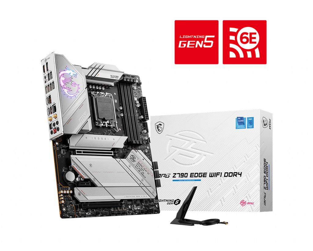 MSI Z790 EDGE WIFI DDR4 Intel Z690 LGA 1700 ATX