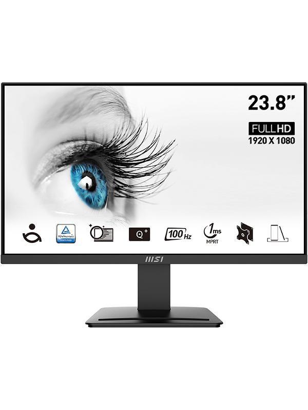 MONITOR MSI LED 23.8" Wide PRO MP2412 VA 100Hz 1920X1080 1ms 250cd/mq 1000:1 HDMI