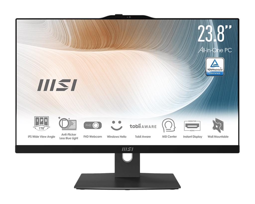 AIO 23,8 I5 8GB 512GB BK FDOS I5-12400 PRO IPS BLACK