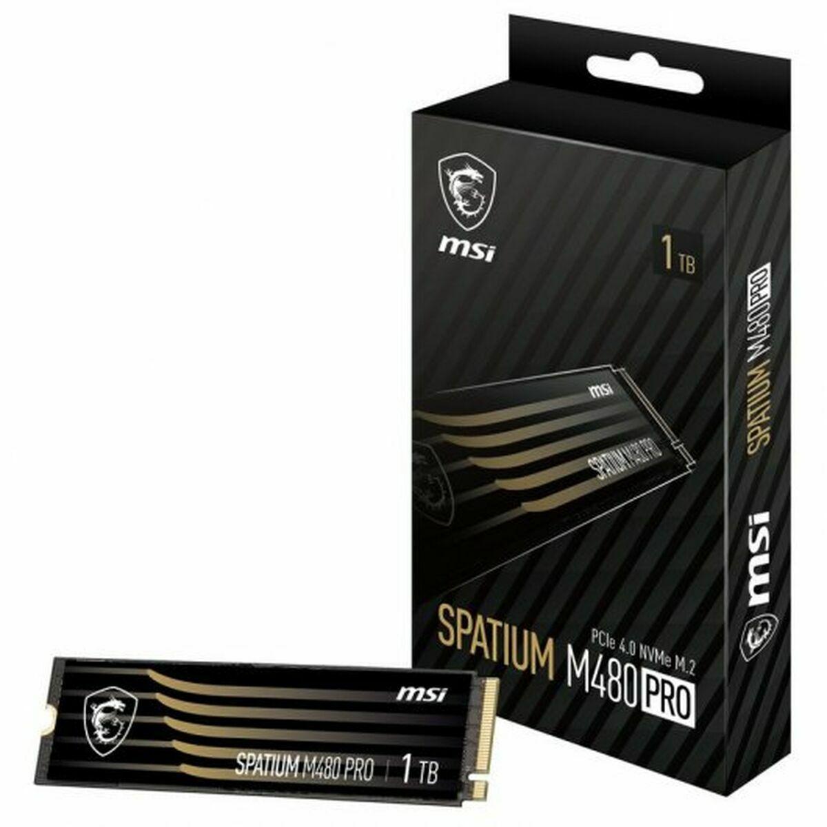 MSI SSD SPATIUM M480 PRO M.2 PCIE 1TB