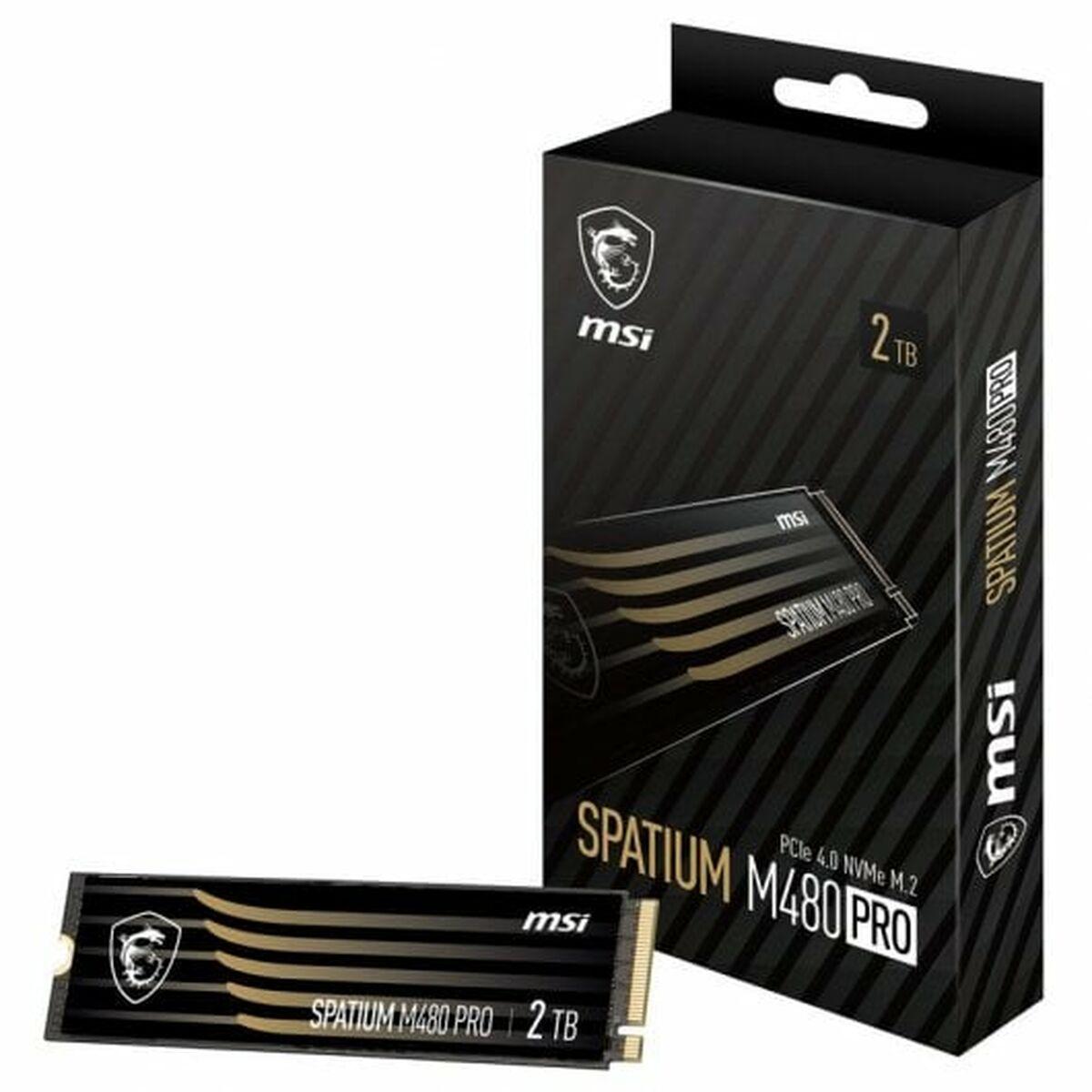 MSI SSD SPATIUM M480 PRO M.2 PCIE 2TB