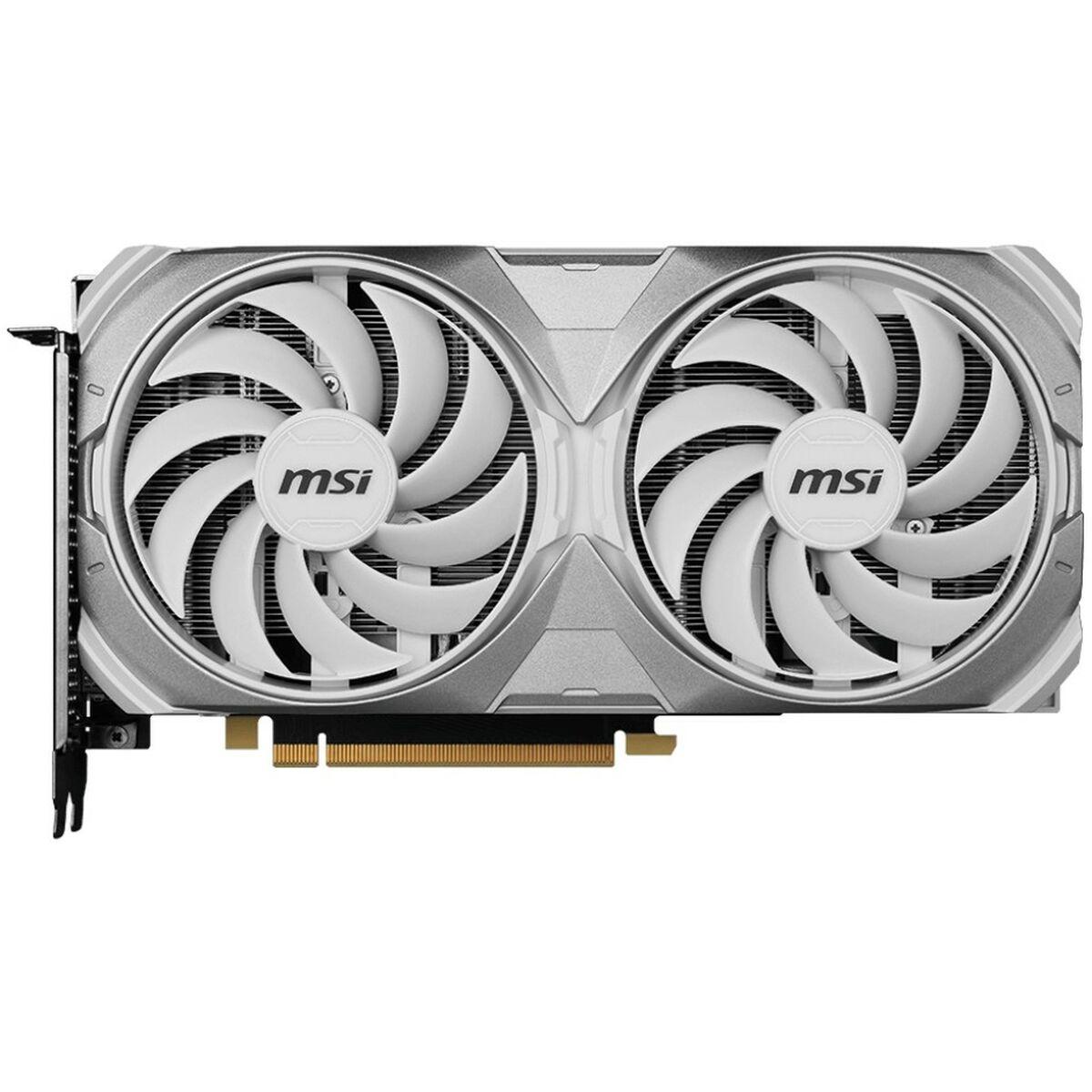 MSI GeForce RTX 4070 VENTUS 2X WHITE 12G OC NVIDIA 12 GB GDDR6X (GPU NV 4070 Ventus 2X WHITE 12G OC Fan)