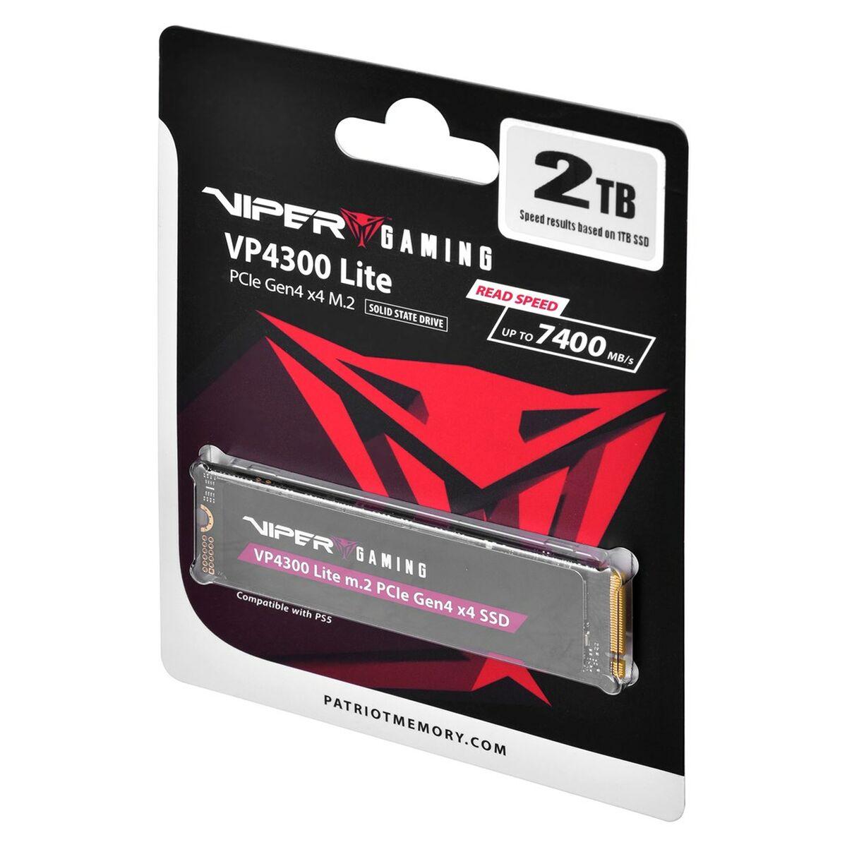 PATRIOT SSD VIPER VP4300 2TB M.2 2280 PCI-E GEN 4X4 R/W 7400/6400