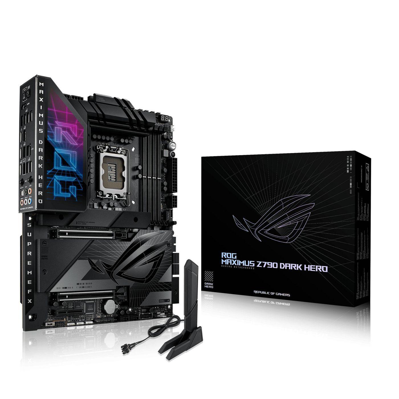 ASUS ROG MAXIMUS Z790 DARK HERO Intel Z790 LGA 1700 ATX (MB INT 1700 Z790 ROG Max Dark Hero D5ATX)