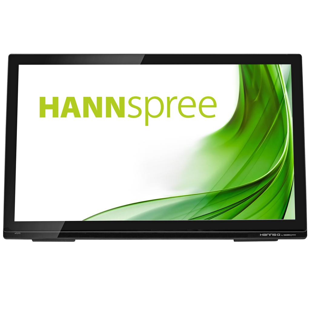 Hannspree HT273HPB Monitor PC 68,6 cm [27] 1920 x 1080 Pixel Full HD LED Touch screen Da tavolo Nero (27? 10PTTOUCH FHD IPS HDM