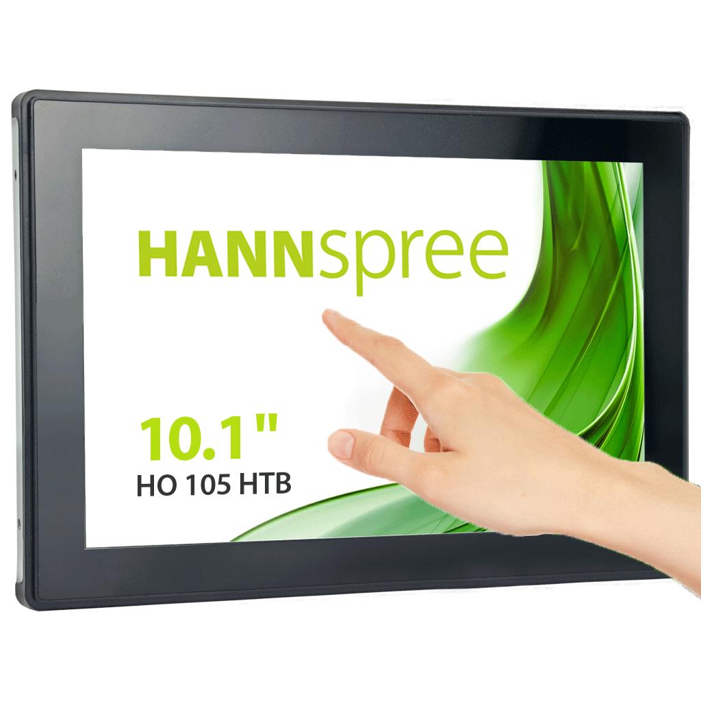 Hannspree Open Frame HO 105 HTB Pannello piatto per segnaletica digitale 256 cm 10.1 LCD 350 cd/m HD Nero Touch screen (10.1 OP