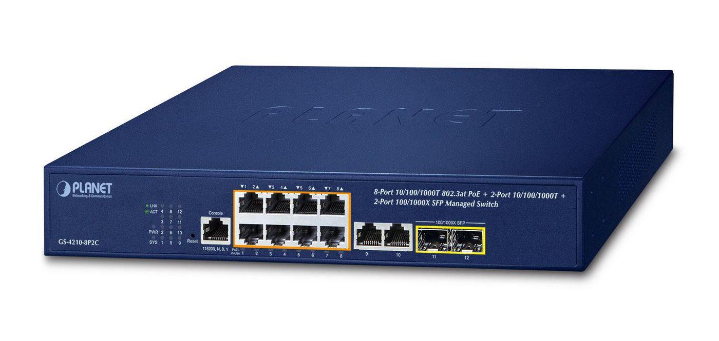 IPv4/IPv6, 8 porte gestite