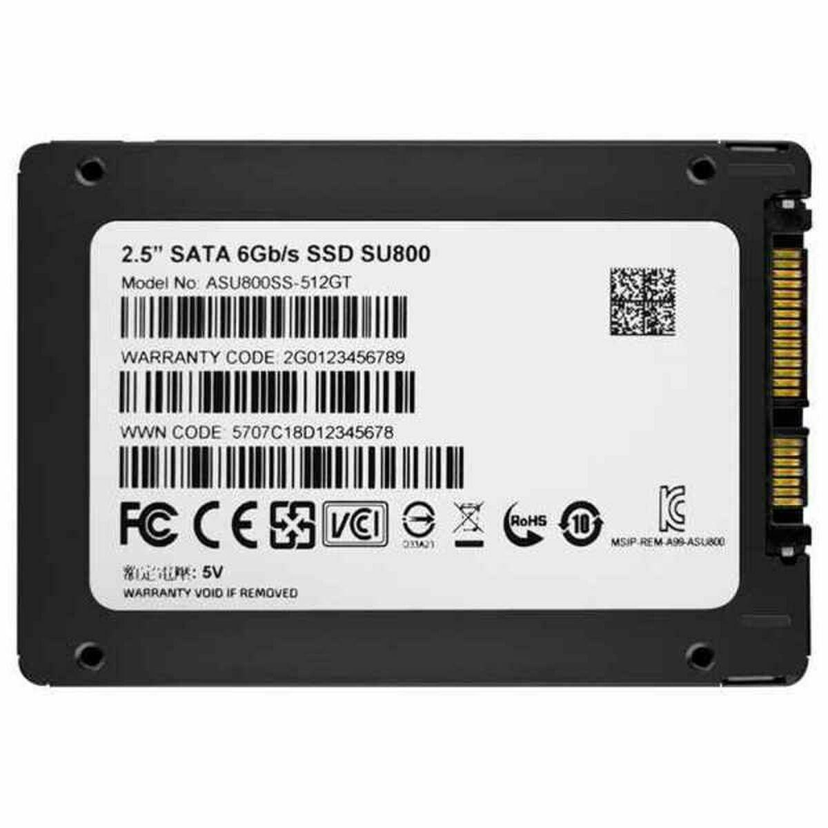 SSD 2,5 512GB SATA 6GB/S SU800 560/520 MB/S R/W ADATA