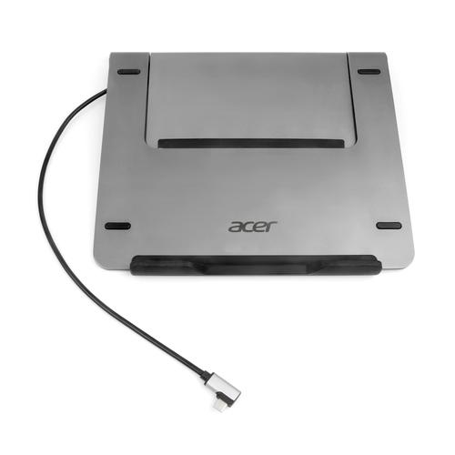 Acer HP.DSCAB.012 supporto per notebook Supporto per computer portatile Argento 39,6 cm (15.6")