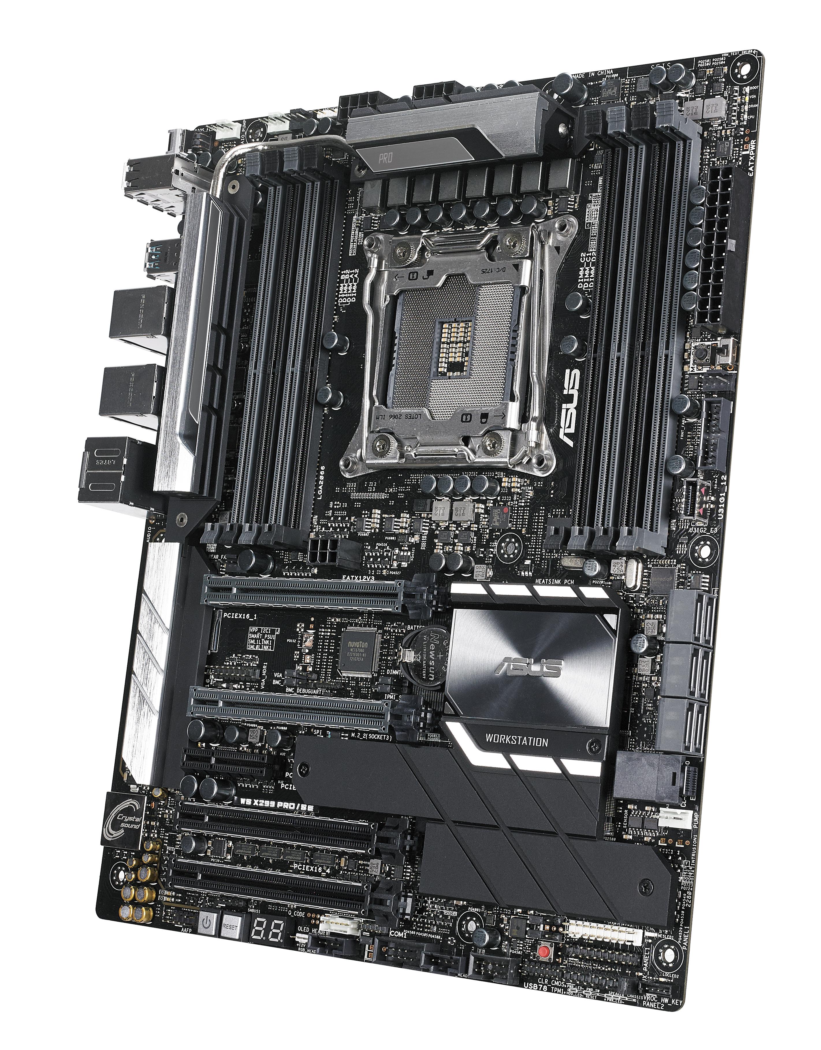 ASUS WS X299 PRO/SE Intel X299 LGA 2066 (Socket R4) ATX