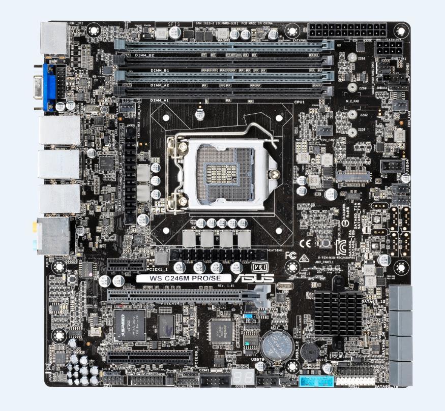 ASUS WS C246M Pro/SE 1151-V2 D 90F00F0-M0EAY0