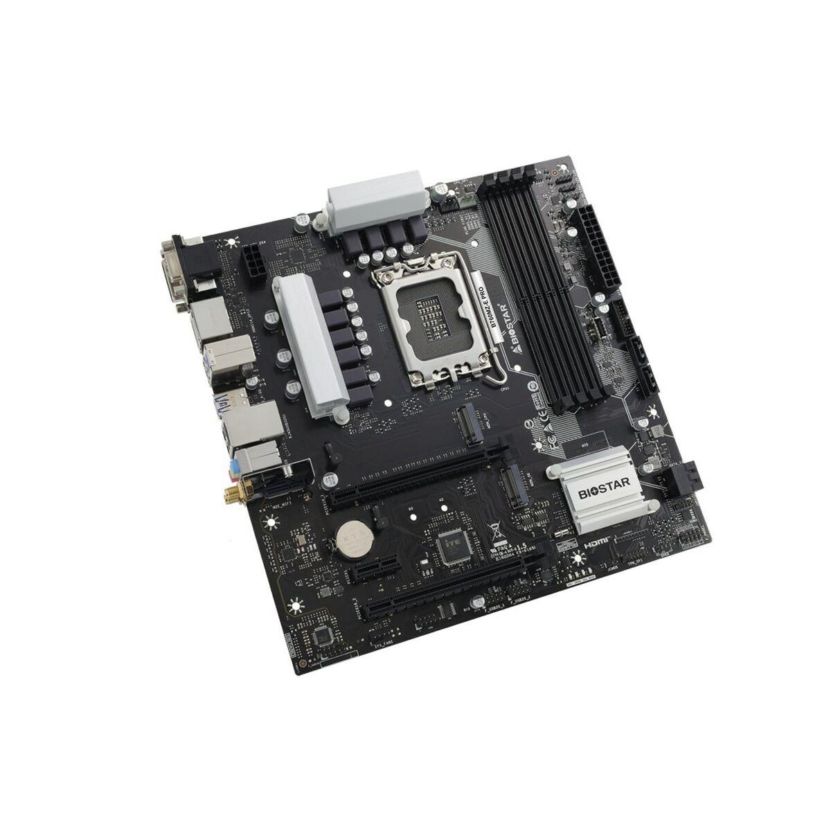 MB BIOSTAR B760MZ-E PRO LGA1700 (RAPTOR LAKE) 4DDR5 VGA+HDMI+DVI+DP PCIE , 4*SATA,M.2, mATX