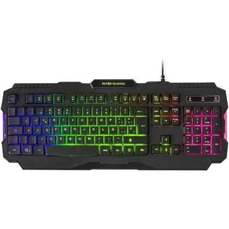 Mars Gaming MRK0 tastiera USB QWERTY Inglese Nero