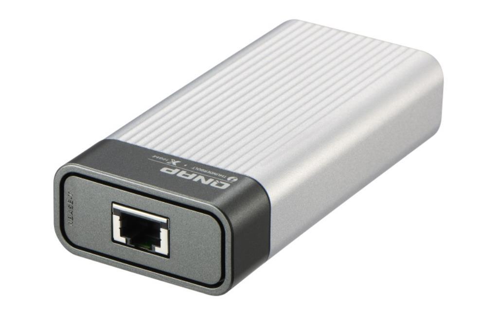 QNAP ACC QNA-T310G1T, Single Thunderbolt3 to single port 10GbE NBASE-T adapter, bus powered