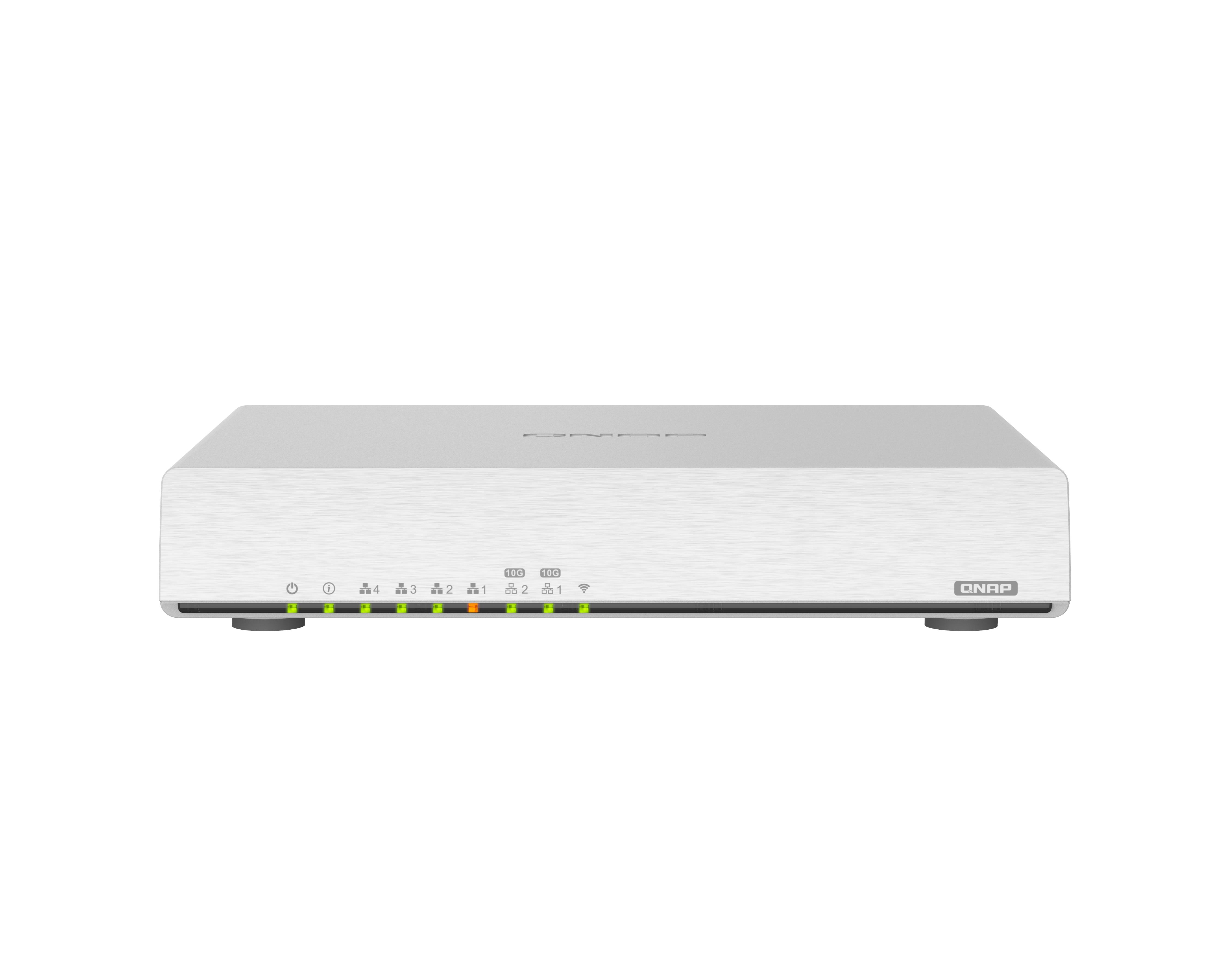 QNAP ROUTER - Qhora 301W: Dual 10G wifi 6 AX3600 Fanless SD-WAN router