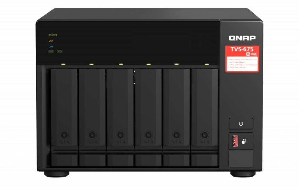 QNAP 6BAY KX-U6580 8C/8T 2.5GHZ 8GB