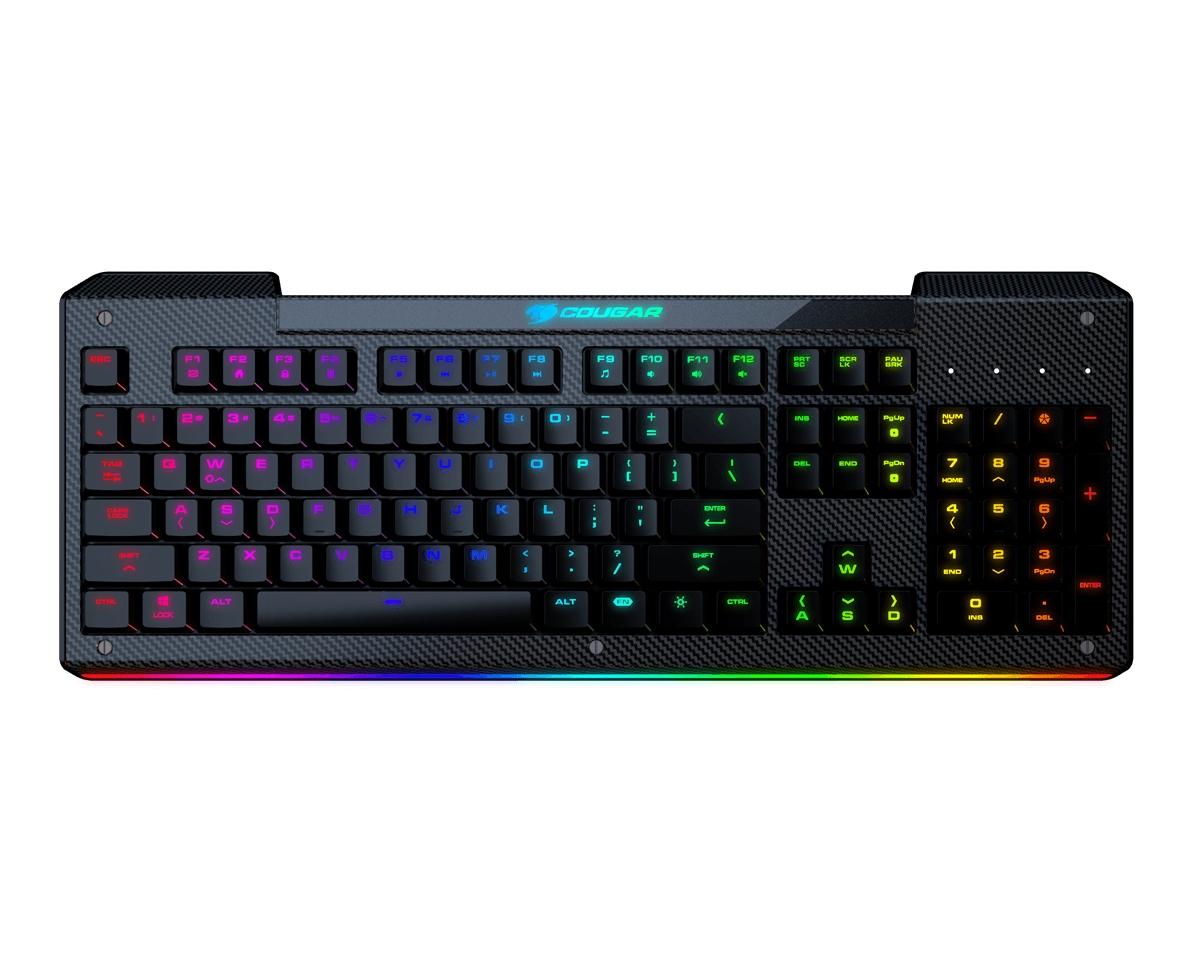 Cougar Aurora s da gioco da gioco USB - Lighting RGB - Antintomosting - Cavo da 1,60 m