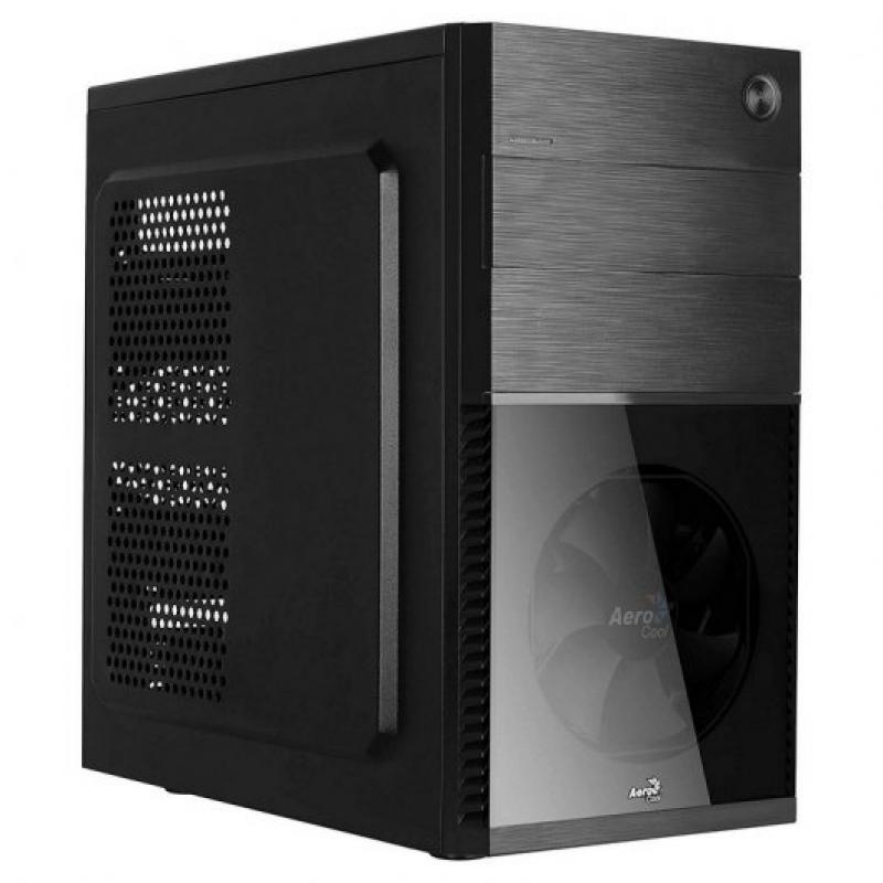 Aeroolool CS105 MICRO ATX Miniter Box Mini -IT - Dimensioni HDD 2.5 3.5 - USB -A 3.0 USB -A 2.0 e audio - 1 ventola da 120 mm i