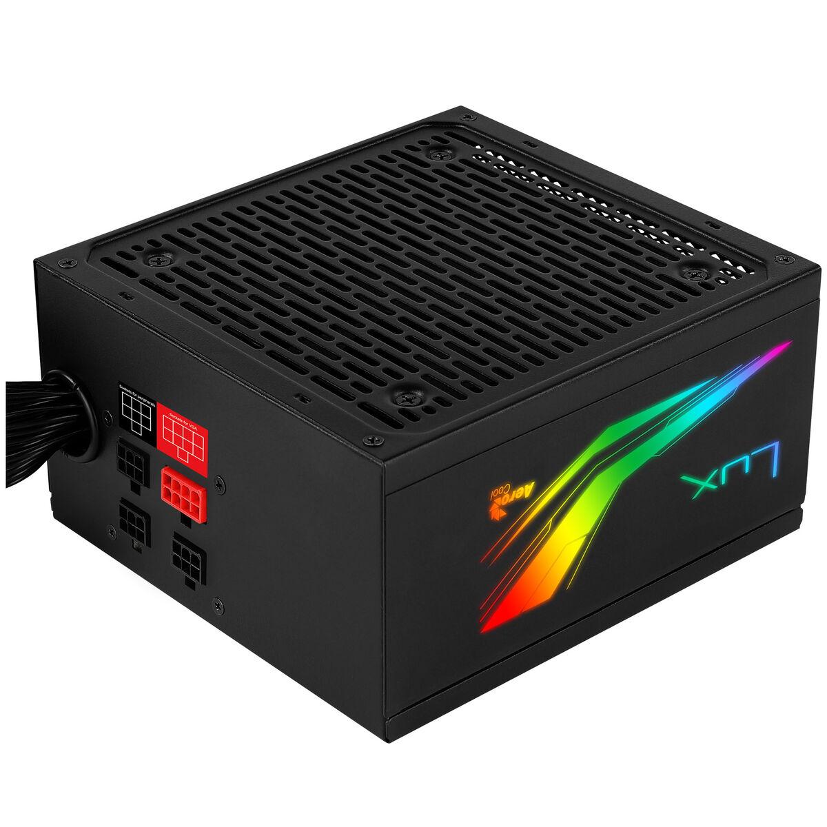 Fonte di Alimentazione Aerocool LUXRGB550M 550 W 80 Plus Bronzo