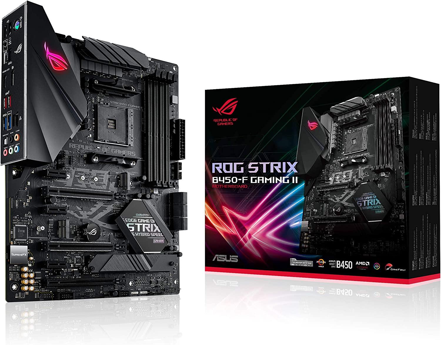 ASUS SCHEDA MADRE ROG STRIX B450-F GAMING II 4X DDR4 HDMI/DISPLAY-PORT SOCKET AM4