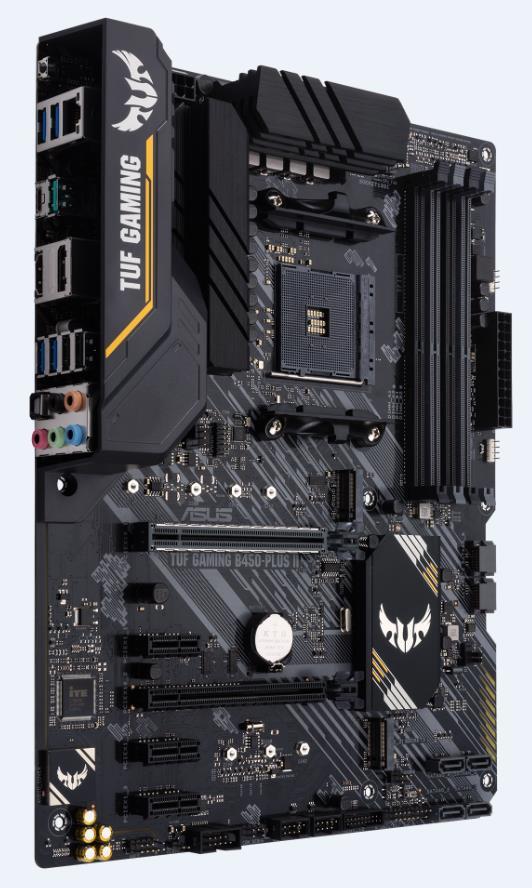 ASUS TUF GAMING B450-PLUS II AMD B450 Socket AM4 ATX