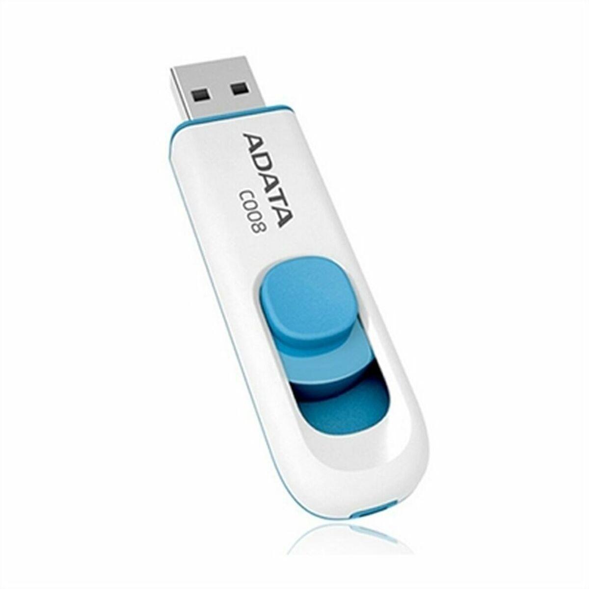 Penna USB ADATA C008 32GB USB 2.0 Bianca/Blu