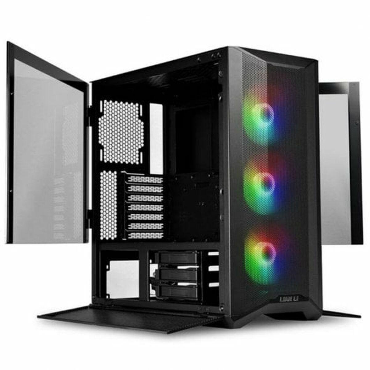 Lian Li LANCOOL II MESH RGB Midi Tower Nero, Trasparente (Lian Li Lancool II Mesh C RGB Midi-Tower Case - Black)